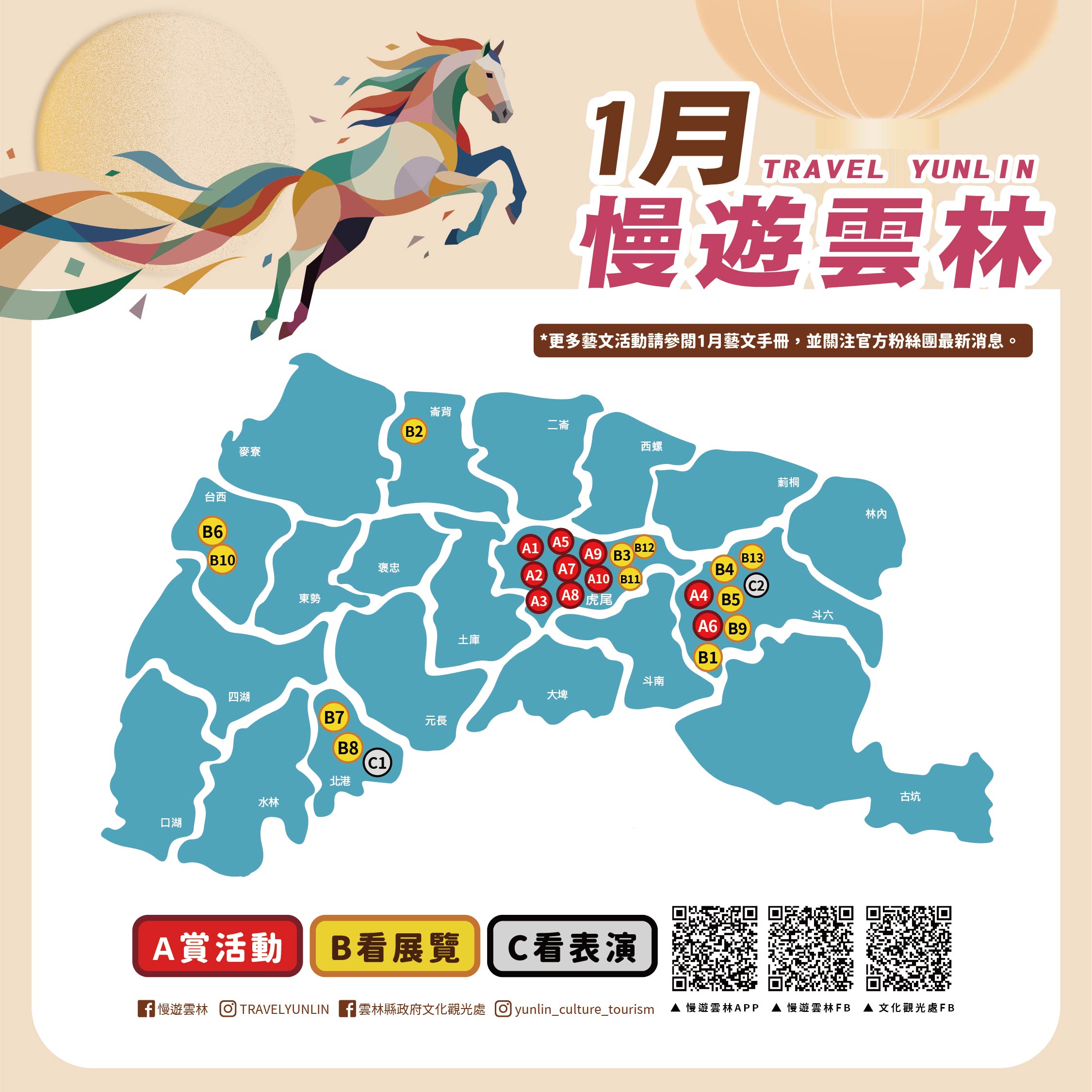 #1月慢遊雲林✨🔥 #懶人包  -圖片介紹